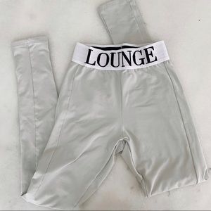 Lounge Apparel logo leggings